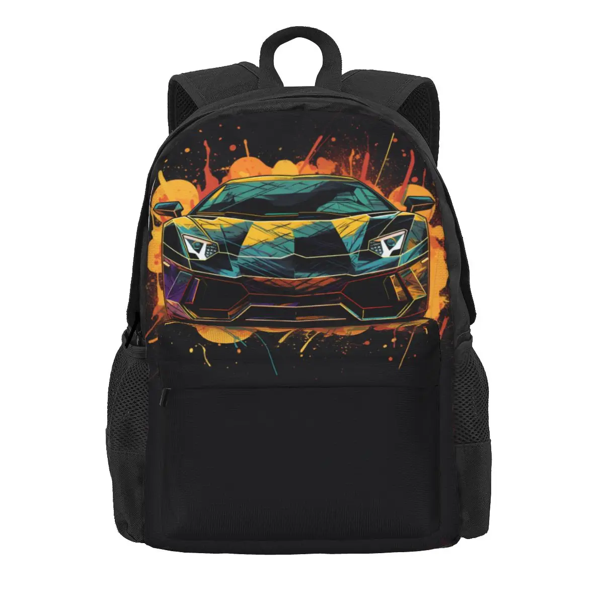 

Роскошный спортивный рюкзак для автомобиля, винтажные яркие тона, спортивные рюкзаки для женщин и мужчин, качественные дышащие школьные сумки, модный рюкзак