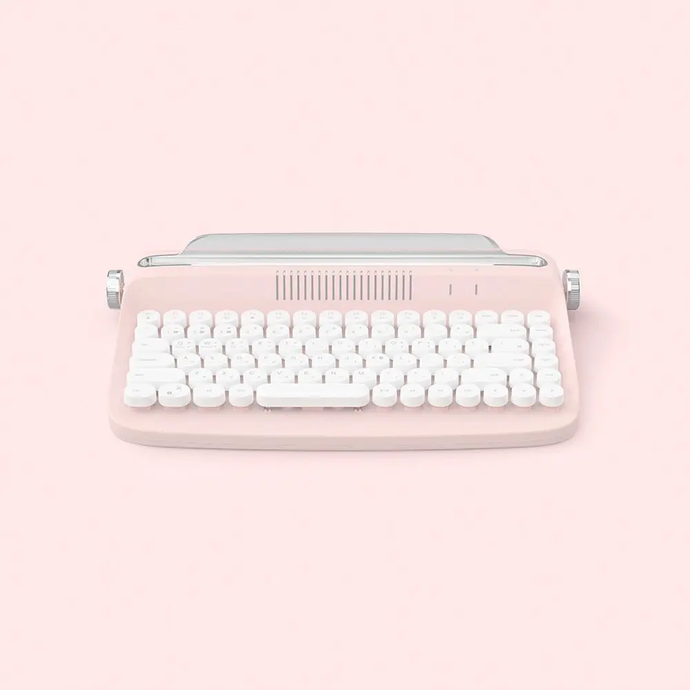 YUNZII  ACTTO B303 Wireless Keyboard - Baby Pink