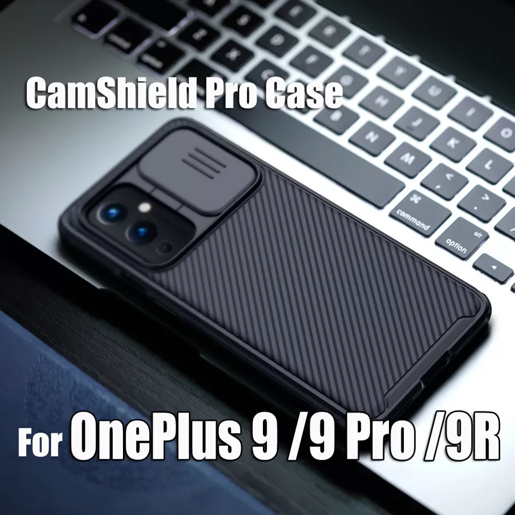 

For OnePlus 9 Case NILLKIN Protect Camera Privacy Camshield Pro Phone Cases For OnePlus 9 Pro 9R Lens Protective Back Cover