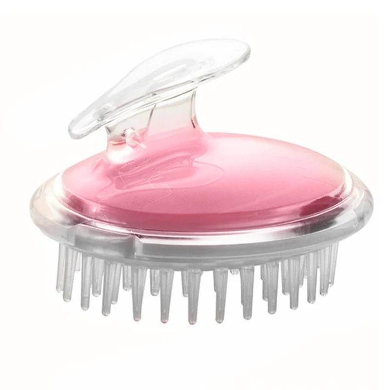 

Crystal clear silica gel shampoo comb air bag comb