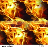 fl006 10square meter width 0 5m flame patterns water transfer printing film