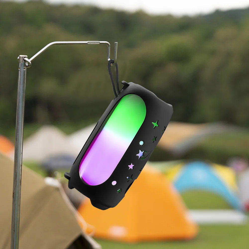 

Складная Водонепроницаемая защита для динамика, регулируемый ремешок, Bluetooth-Совместимый Чехол для динамика с карабином, портативный для JBL ...