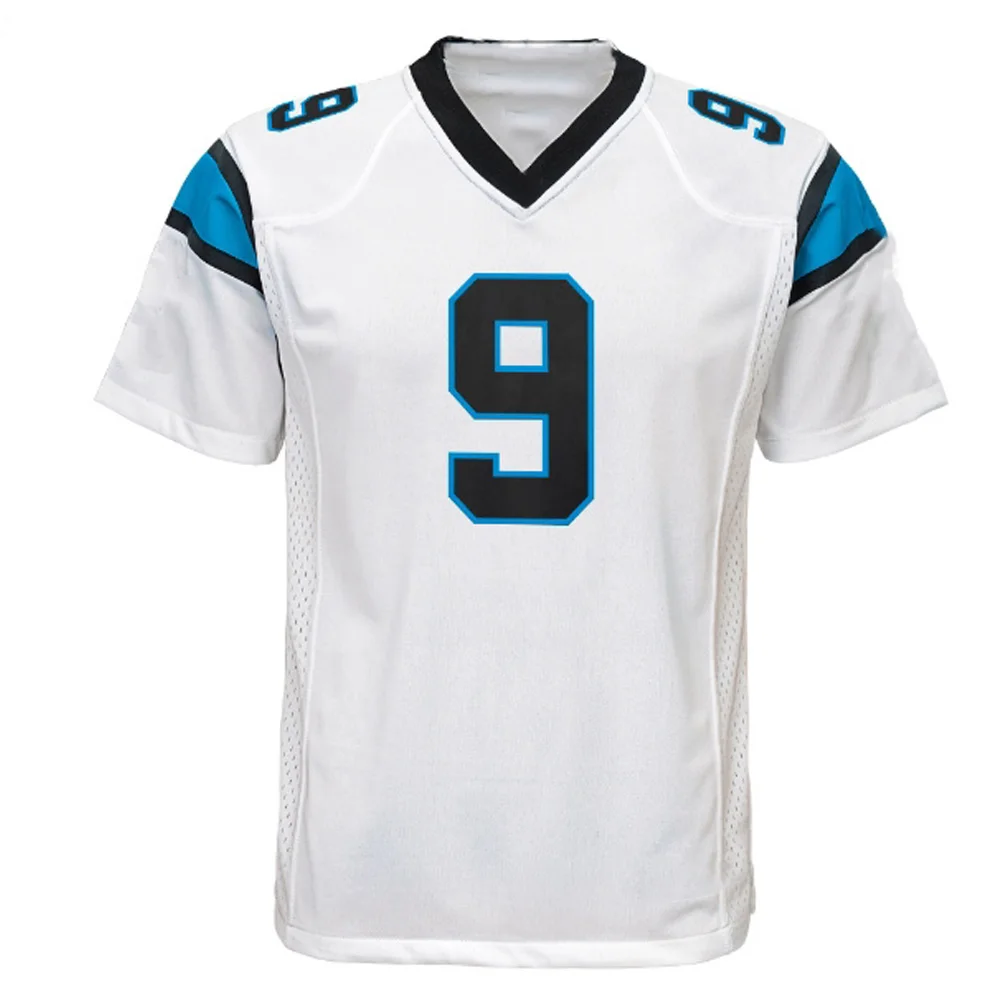 Молодежная футболка с надписью Каролина Пантеры командная дышащая