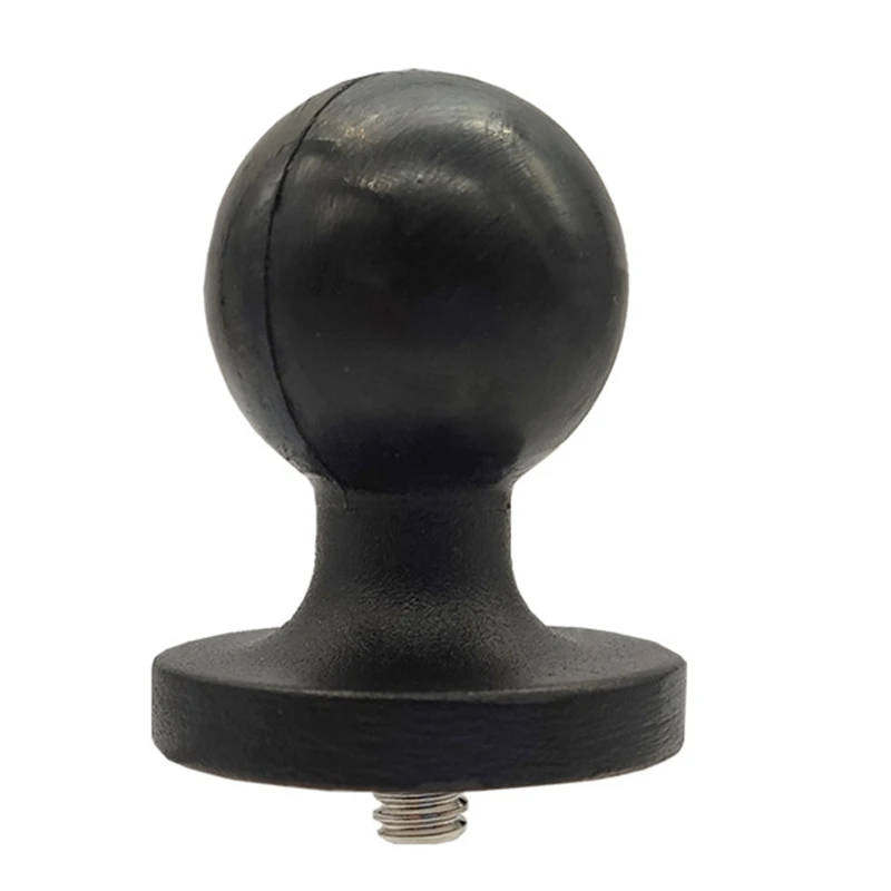 

Motorcycle Handlebar Clamp Base 1 Inch Rubber Ball Head Mount For Gopro Action Cameras Cellphones Bracket Accessories
