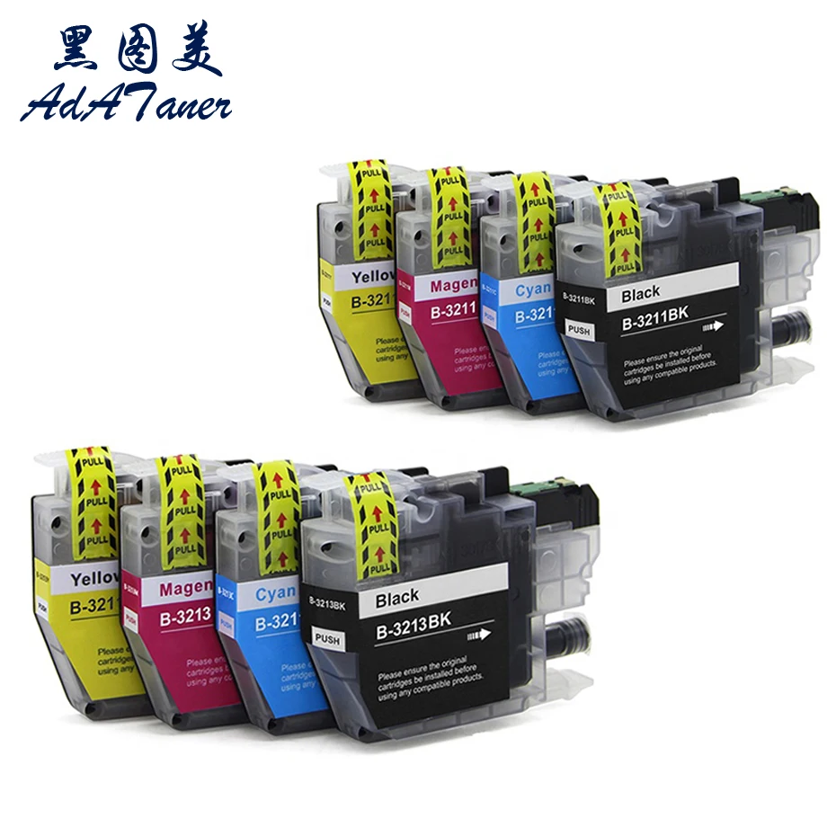 

LC3211 LC3213 LC-3211 3213 Premium Compatible Ink Jet Cartridge For Brother MFC-J491DW J497DW J895DW DCP-J572DW J772DW J774DW