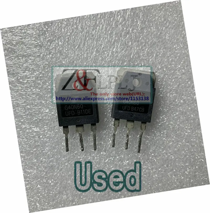 G40N60UFD G40N60 TO-3P SGH40N60UFD ультра-Быстрый IGBT использованный 100 шт./лот | Электронные