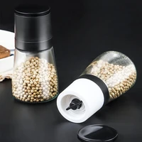pepper grinder glass manual salt and pepper mill grinder spice shakers kitchen tools accessories