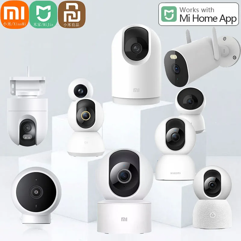 Xiaomi Mijia Smart IP Camera PTZ Version 1296P 1080P HD Night Vision Webcam 360° Camcorder WiFi Wireless Baby Security Monitor