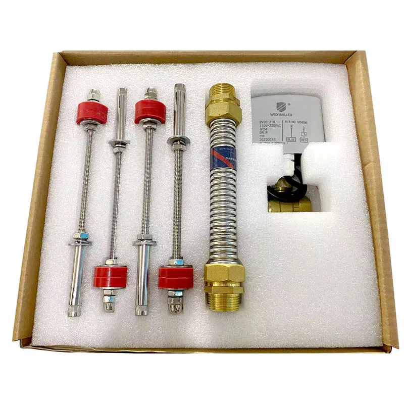 Электрический двухсторонний клапан Стандартный шаровой из нержавеющей стали