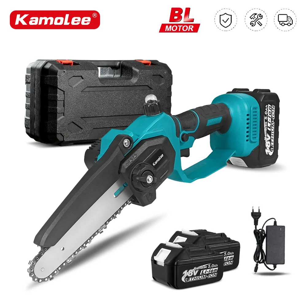 Миниатюрная бесщеточная электрическая пила Kamolee 6-дюймовая