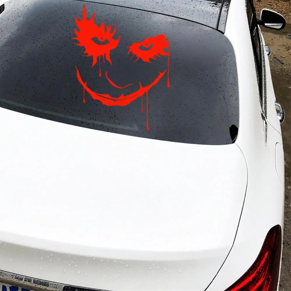 Водостойкая виниловая наклейка на корпус автомобиля 10x13 см