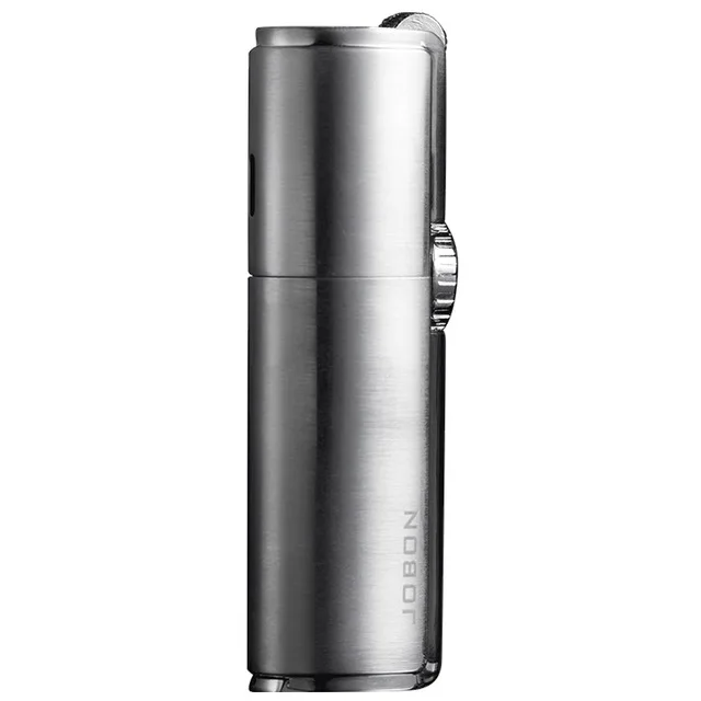 Jobon Triple Torch Lighter 3 Jet Gas Cigar Lighter Turbo Windproof Powerful Metal Spray Gun Kitchen Pipe Flint Lighter Outdoor enlarge