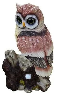 

15" Owl watcher Garden Statue