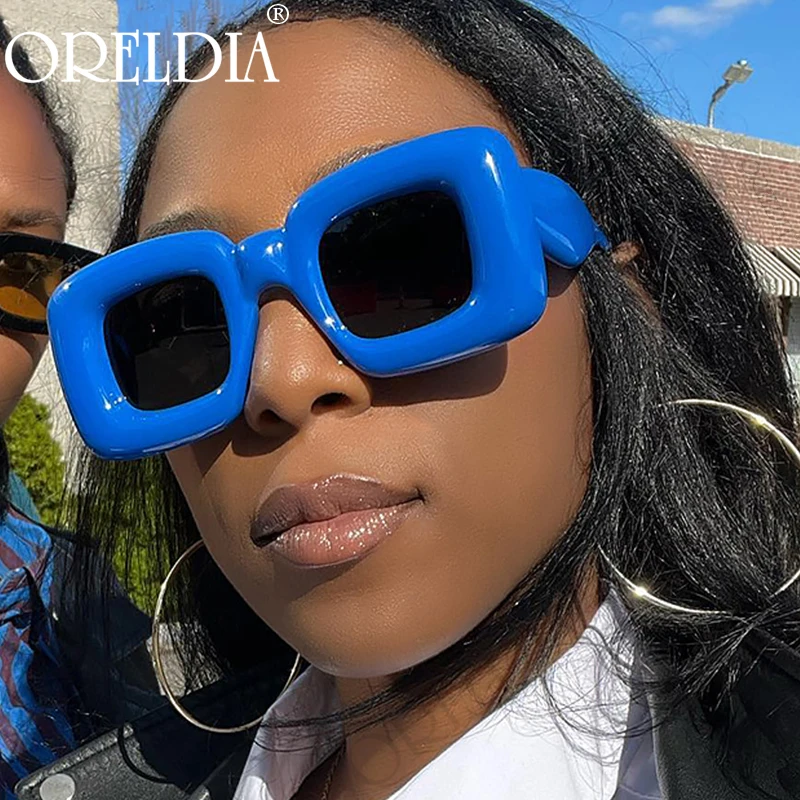 

Квадратные Солнцезащитные очки в стиле панк Y2k, новые женские и мужские трендовые солнцезащитные очки, женские брендовые дизайнерские очки ...