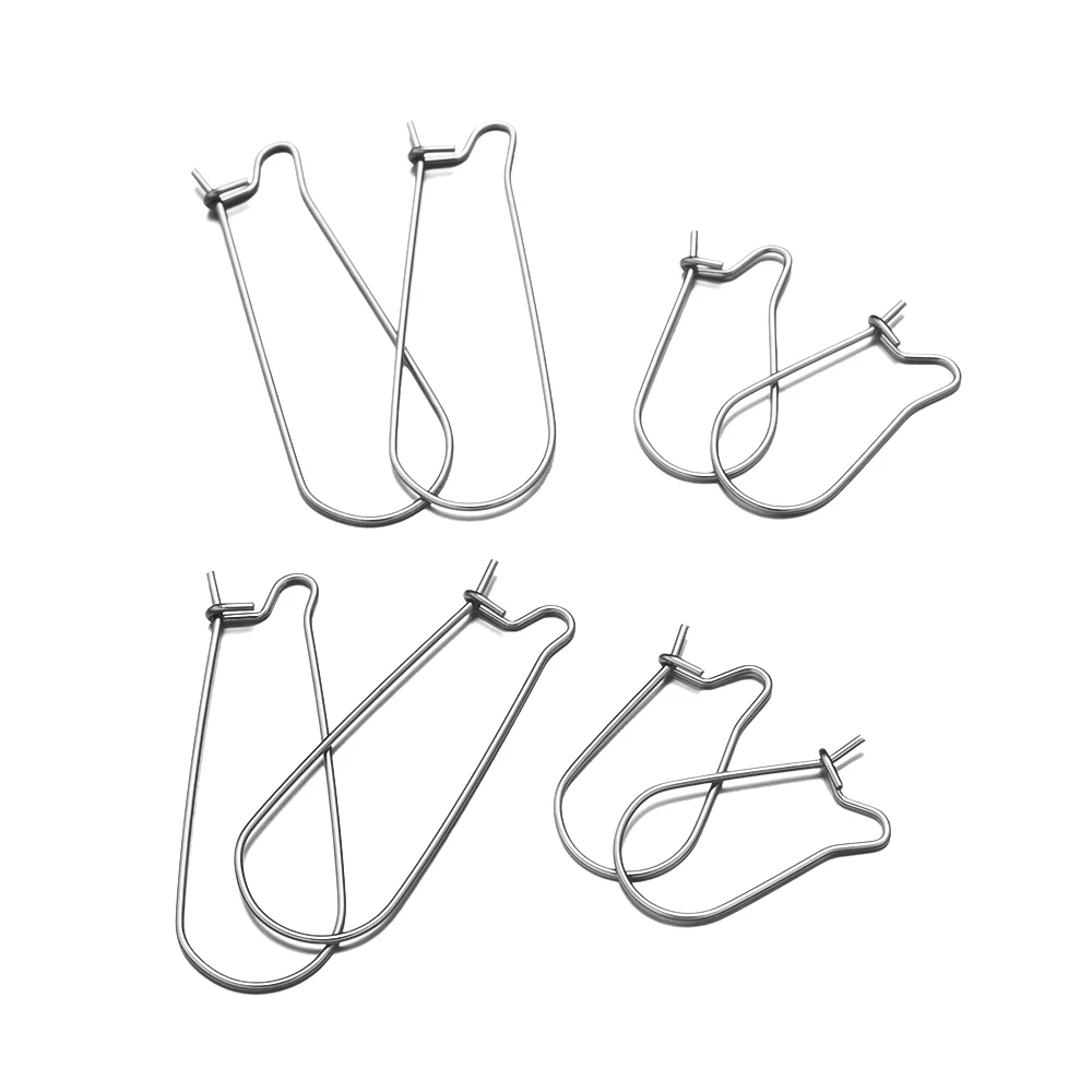 50 шт. гипоаллергенные серьги-Крючки из нержавеющей стали