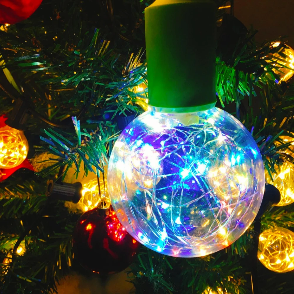 

Colorful LED Edison Light Bulb E27 Waterproof Copper Wire Garland Vintage Decoration Bulb Christmas Ampoule LED Lamp Lighting