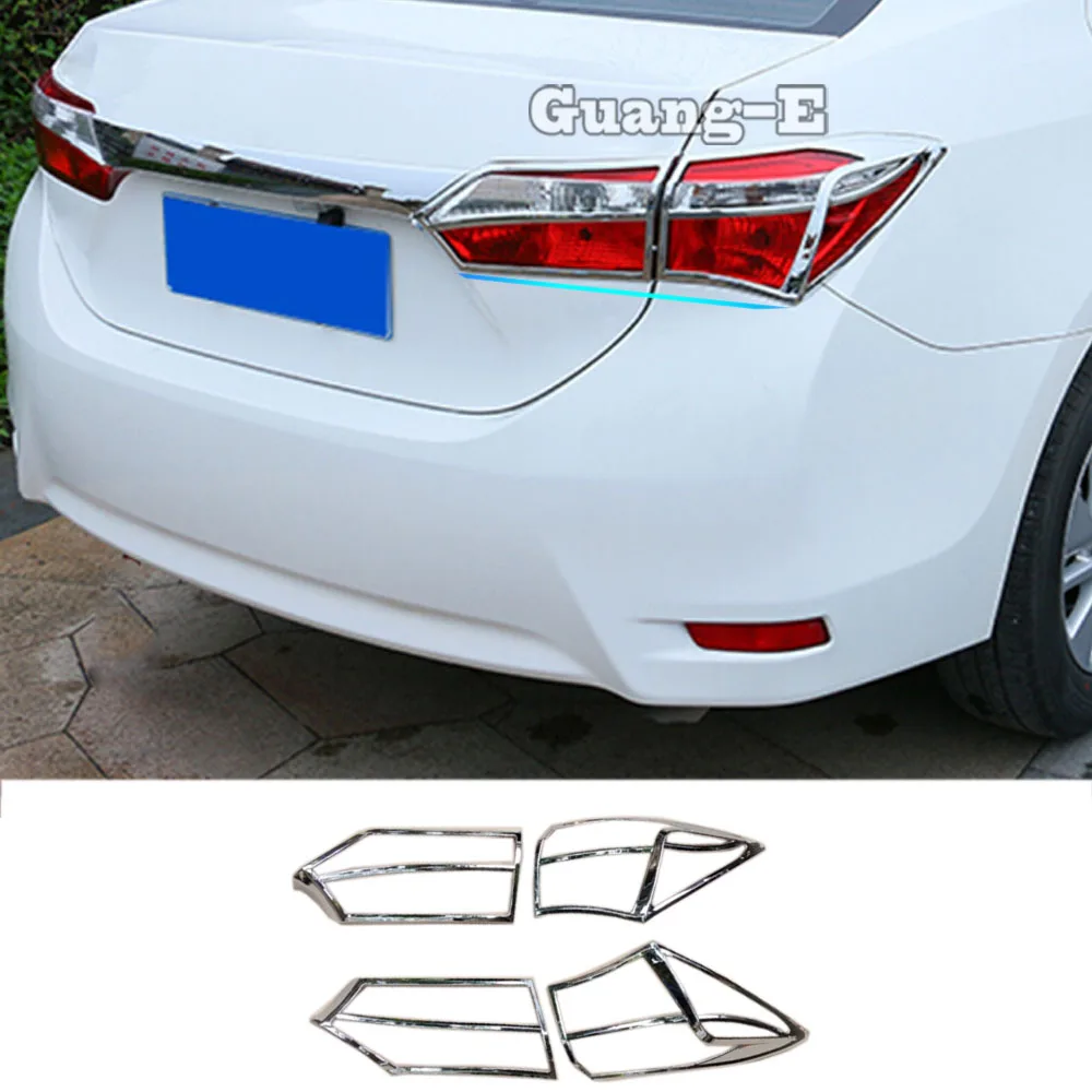 

4 шт., автомобильные наклейки для Toyota Corolla Altis 2017 2018 2019