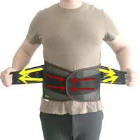 3xl 4xl 5xl men women neoprene lumbar waist support trimmer unisex exercise weight loss back brace support belt medical corset