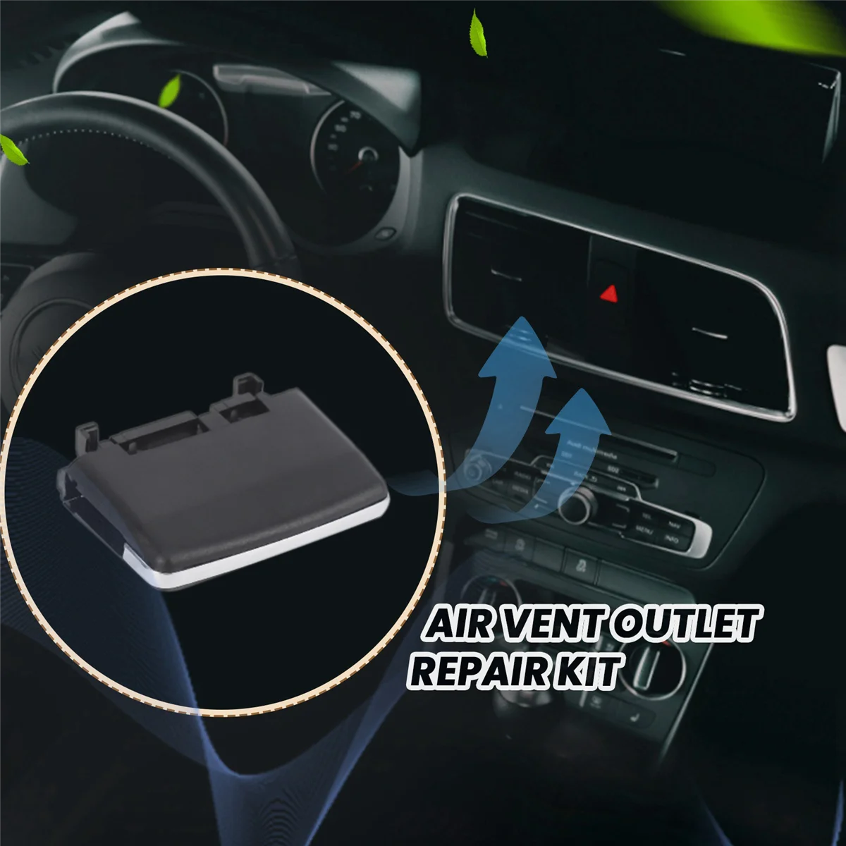 Ремкомплект зажима для вентиляционного отверстия кондиционера Mercedes-Benz W204 C180 C200