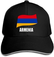 womens and mens baseball cap armenia flag cotton flat hat adjustable retro sports outdoors caps black