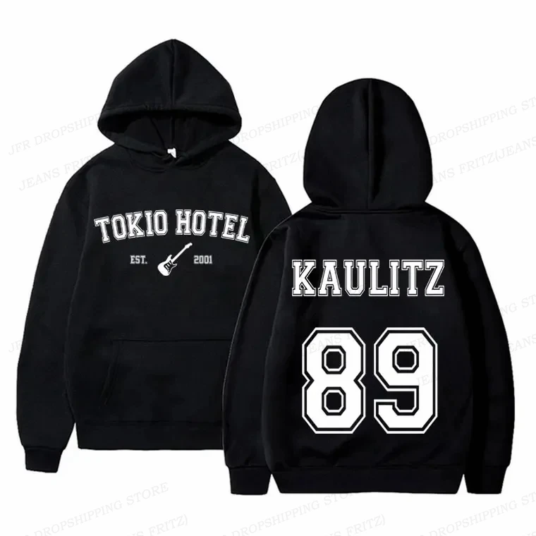 

Germany Rock Band Tokio Hotel Kaulitz 89 Hoodies Men Women Fashion Oversized Hoodie Kids Coats Women Sweats Music Tracksuits Rap