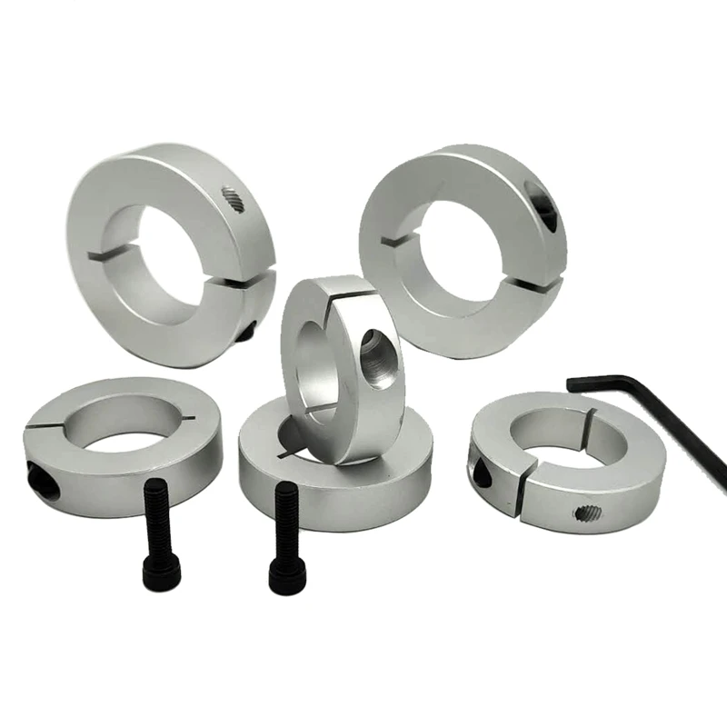 

8x Optical Shaft Fixing Ring Steel Carbon Steel Separate Fixing Spindle Ring Limit Ring Locking Collar Fixing Ring Iron