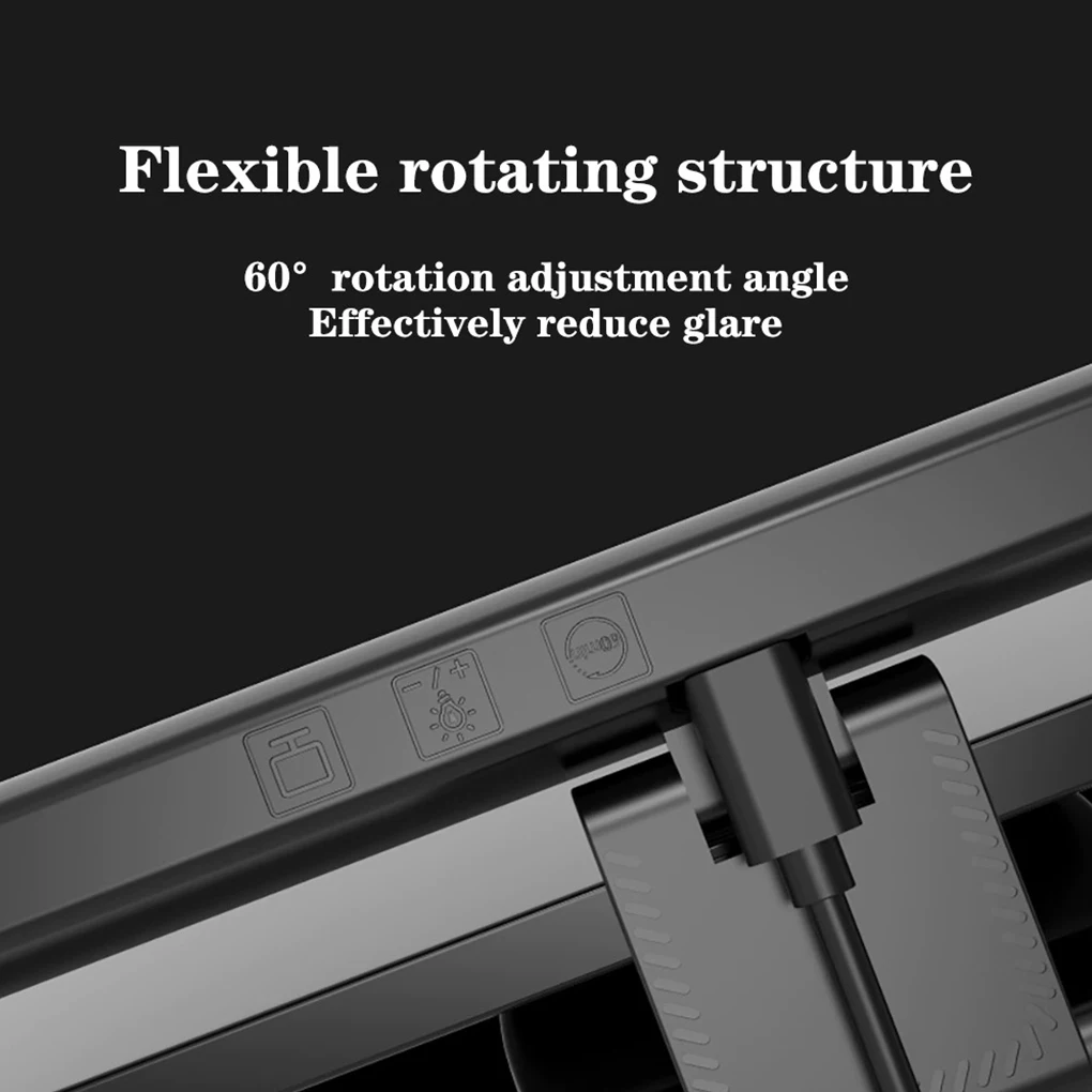 

LED Laptop Screen Hanging Light 0-99 Table Lamp Reading Learning