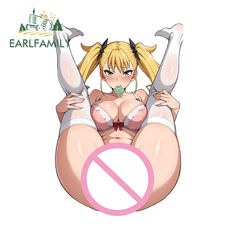 EARLFAMILY Ogawa Sumireko Waifu NSFL автомобильные наклейки NSFW Female Maiden Sex Butt Ahegao авто аксессуары