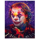 Алмазная живопись из фильма джокер, алмазная вышивка, картина-пазл 5d стразы, мозаика, картина, полноразмерная квадратная круглая бусина
