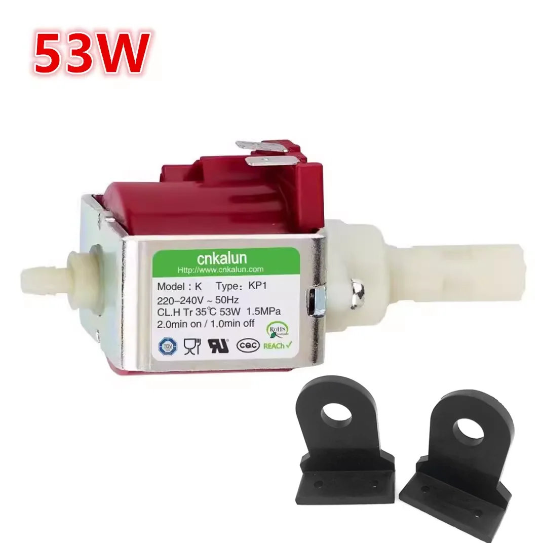 

KP1 220 В 35 Вт 53 Вт дезинфекционный шкаф/кофемашина электромагнитный насос водяной насос Очистительная Машина электромагнитный насос с кронштейном