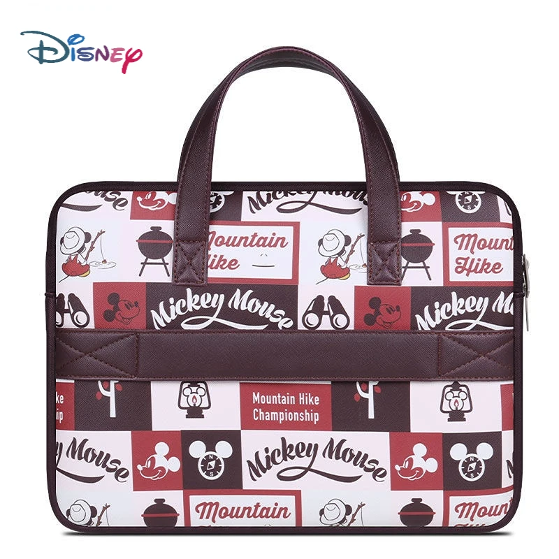 

New Disney Mickey Minnie Laptop Bag Case for Macbook Air Pro 13 14 15 Laptop Sleeve Notebook Bag for Dell Acer Asus HP Handbag