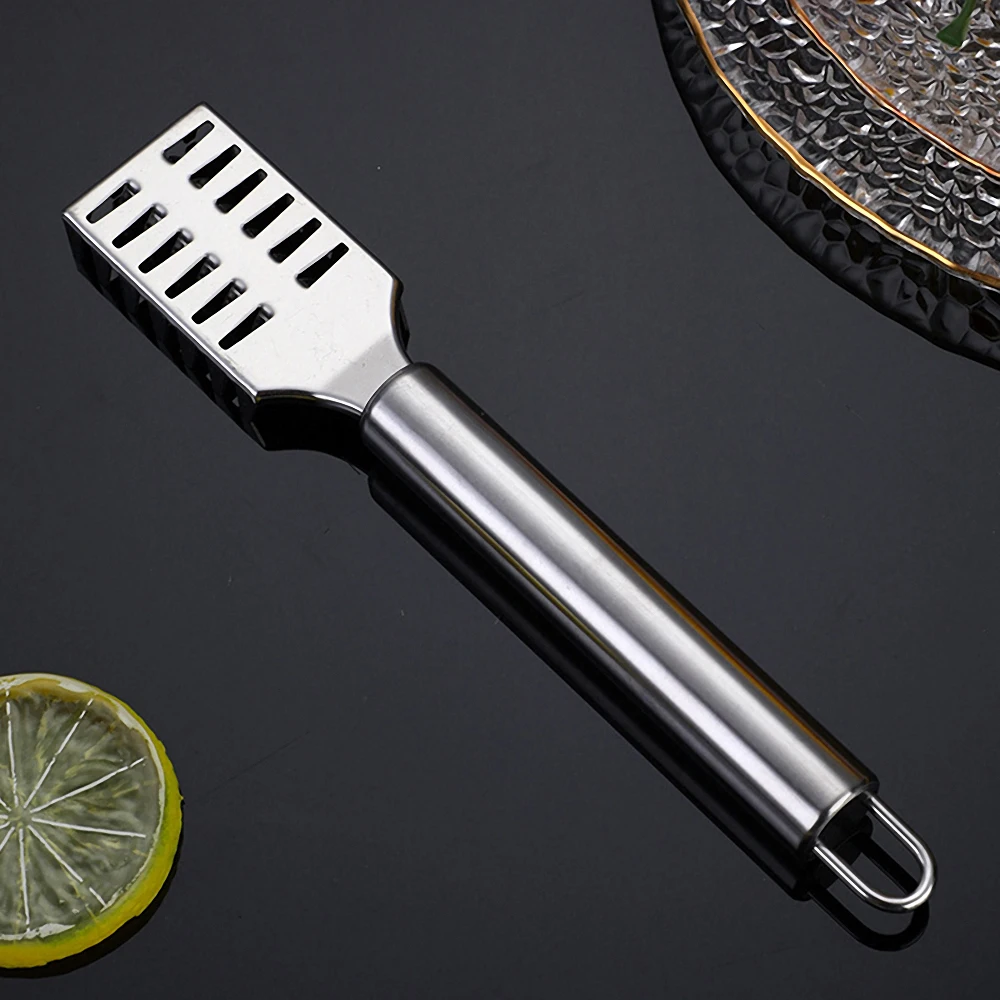 

Stainless Steel Fast Remove Fish Peeler Scale Remover Seafood Crackers Fish Scaler Cleaner Planer Skin Brush Grater Kitchen Tool