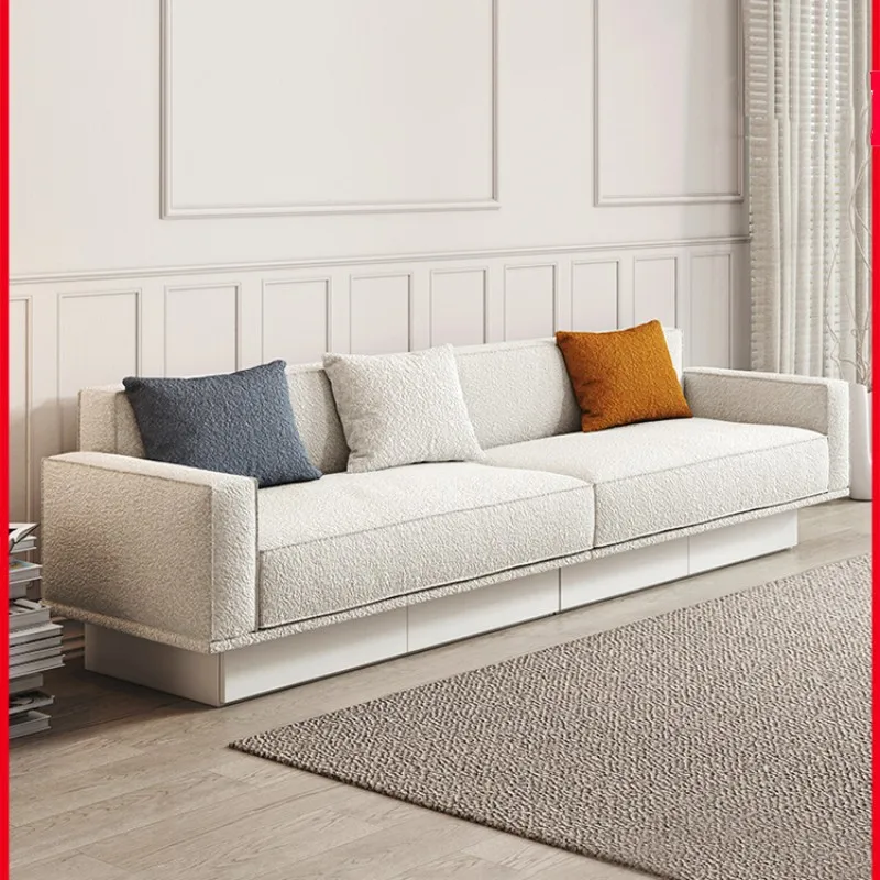 Диван-тофу в стиле сливочного стиля от Zhiguang простой современный брусок из