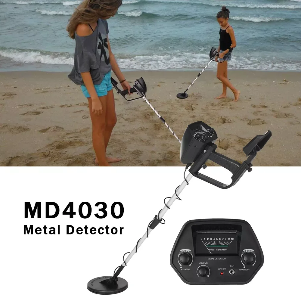 

Профессиональный Подземный металлоискатель MD4030, золотоискатель с регулируемой длиной