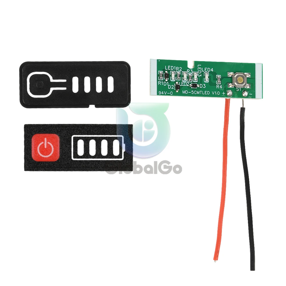 

Aideepen Модуль индикатора емкости аккумулятора 18В/21В