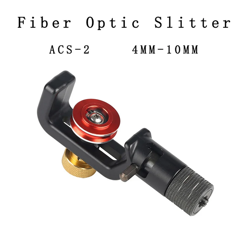 

ACS-2 Armored Wire Stripper 4-10mm Optical Cable Slitter Fiber Optic Stripping Tool Jacket Slitter Sheath Cutter