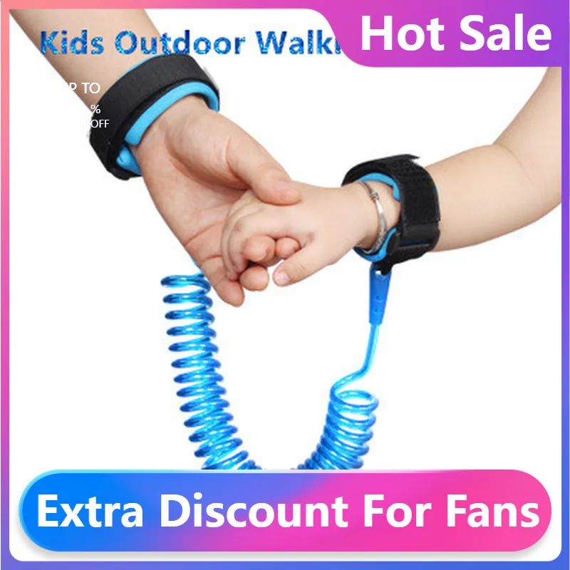 

Fashion New Upgrade Anti Lost Wrist Link Toddler Leash Safety Harness Baby Strap Rope Children Walking Hand Belt Band