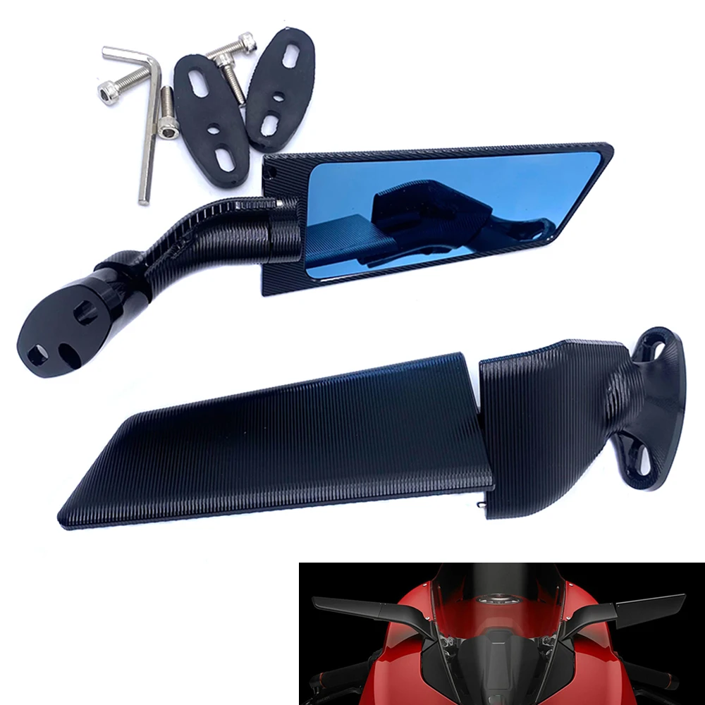 

Motorcycle Mirror Modified Accessories Wind Wing Adjustable Rotating Accessories Rearview Mirrors For YAMAHA YZF-R1/S/M/LE/S LE