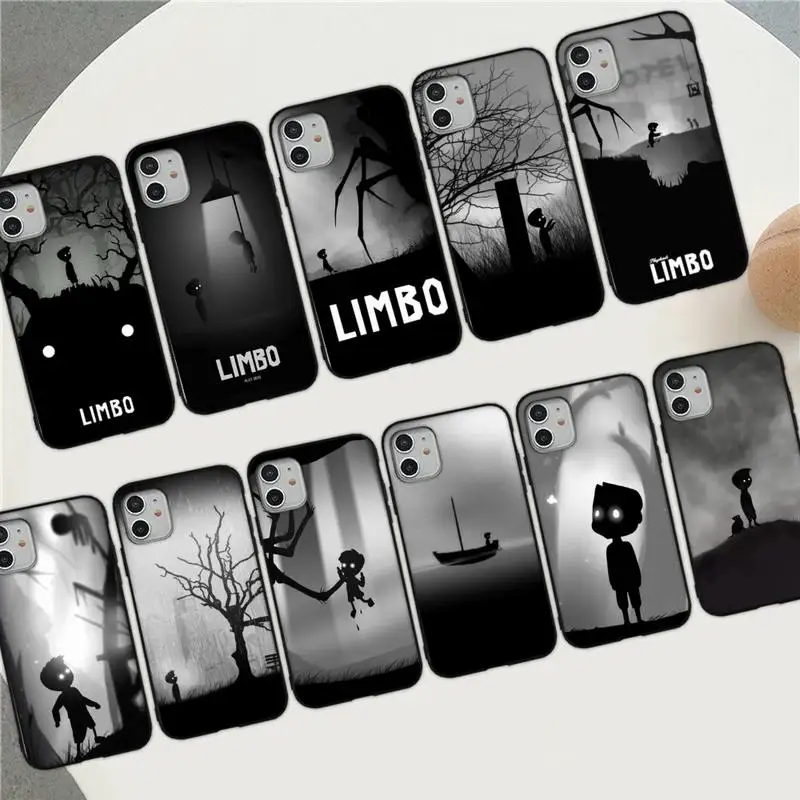 

Game Limbo Phone Case for iPhone 11 12 13 mini pro XS MAX 8 7 6 6S Plus X 5S SE 2020 XR cover