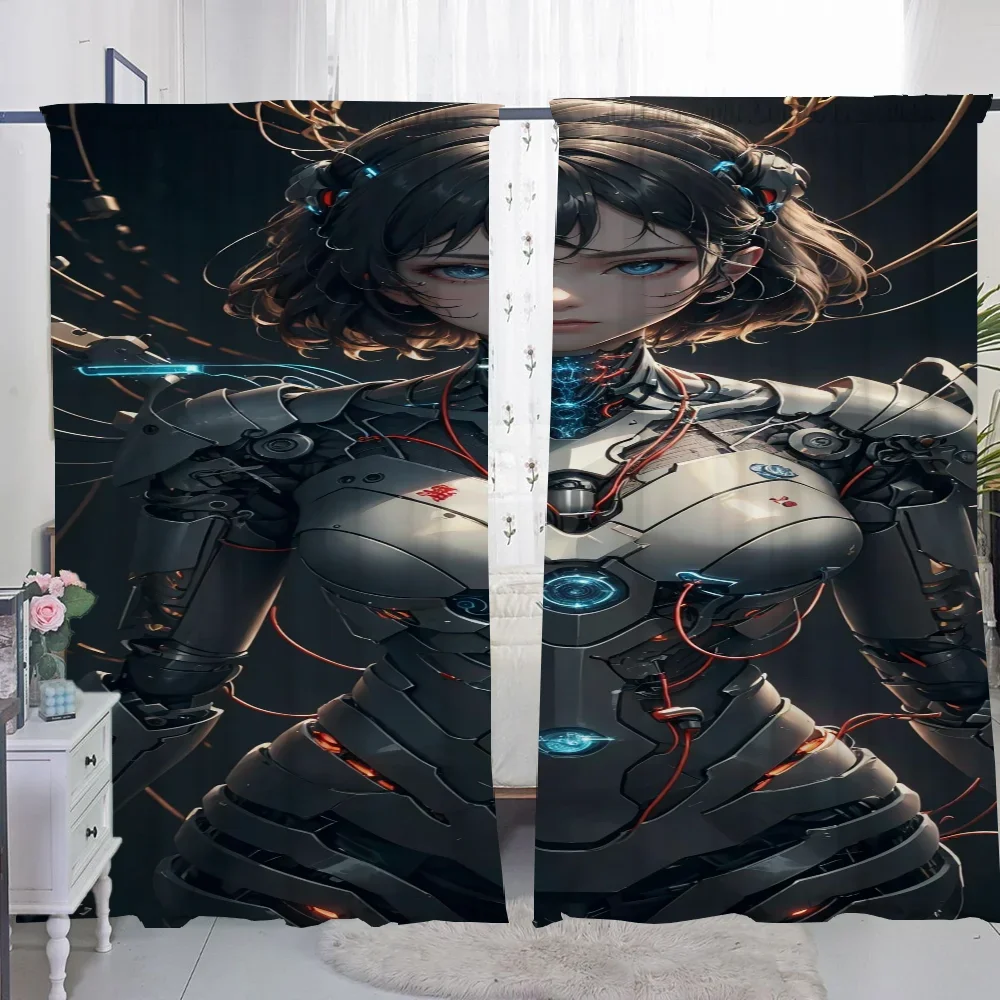 Домашние интерьерные кухонные шторы для гостиной 2 шт. светонепроницаемые