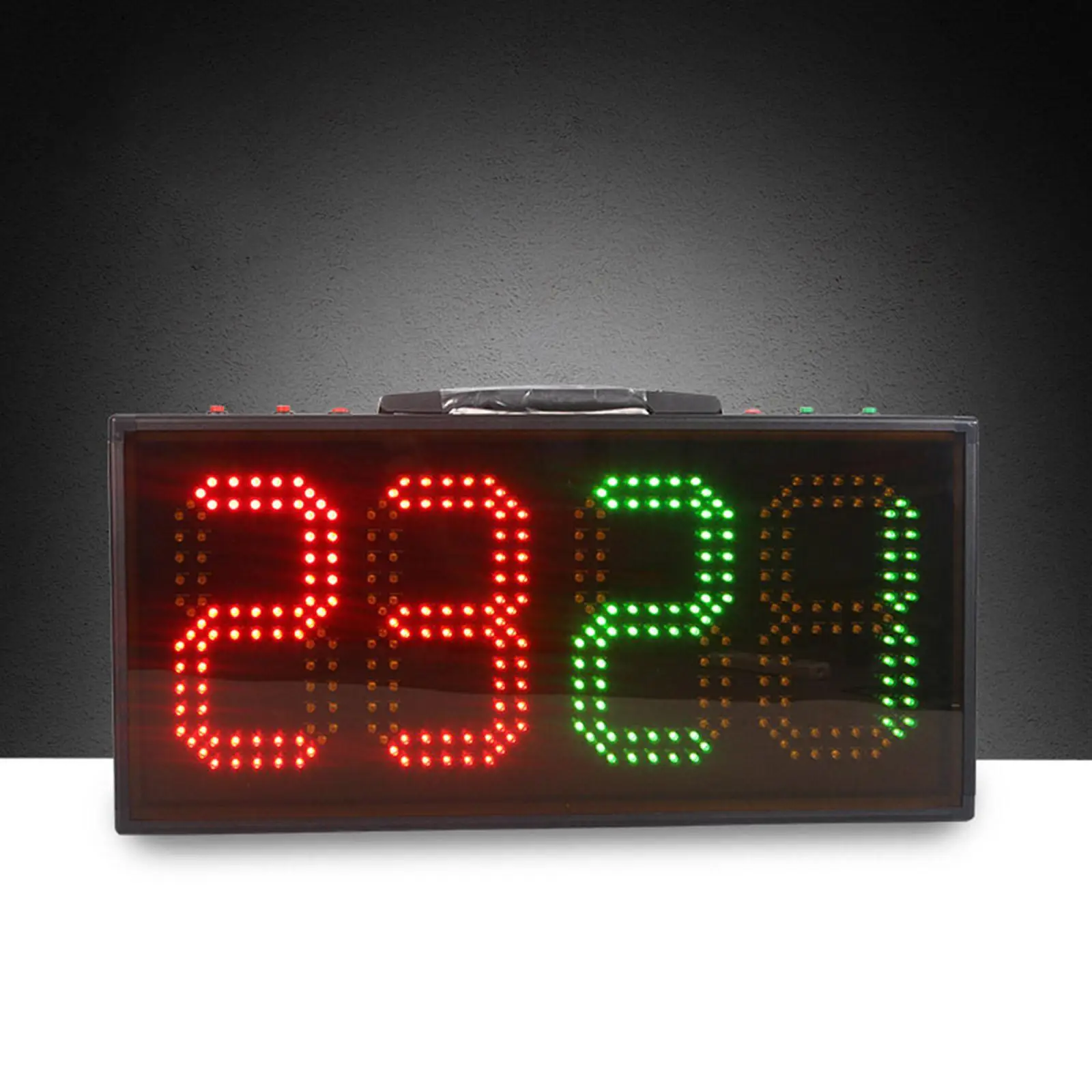 Portable Digital Scoreboard Score Keeper Electric LED Score Board Indoor Basketball Scoreboard for Competition Soccer Team Games