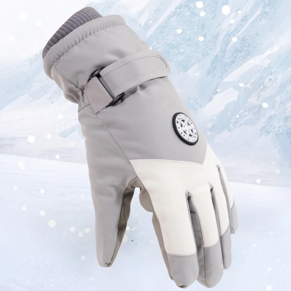 Перчатки для сноуборда и лыж мужчин женщин водонепроницаемые зимние перчатки