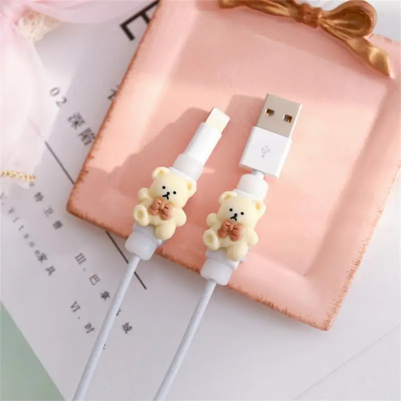 

Cable Bite Cartoon Cute Cable Protector Wire Winder Data Line Cord For Iphone USB Charging Protective Cover Winder Organizer