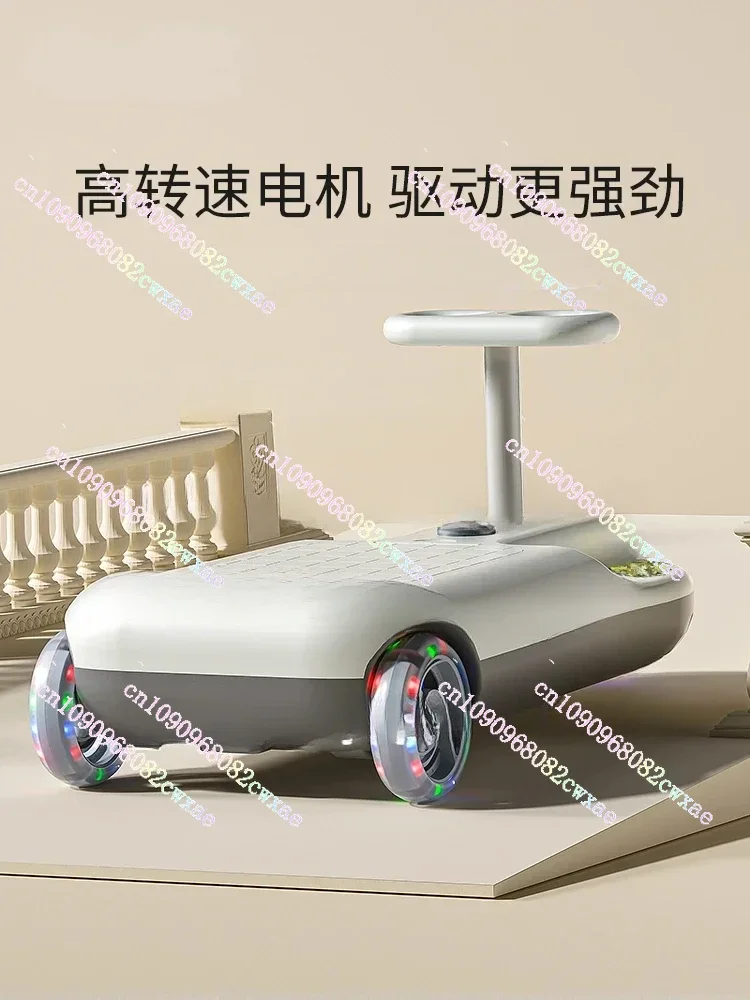 Электрический поворотный автомобиль F9 детский с защитой от опрокидывания