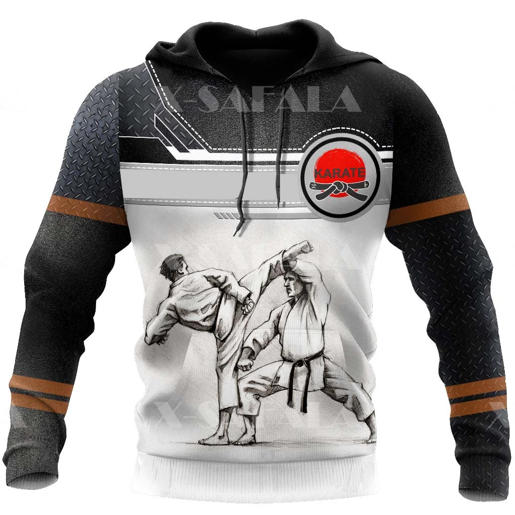 

Combat Karate Jiu Jitsu Martial 3D Printed Hoodie Man Female Zipper Pullover Sweatshirt Hooded Jersey Streetwear Tracksuits-1