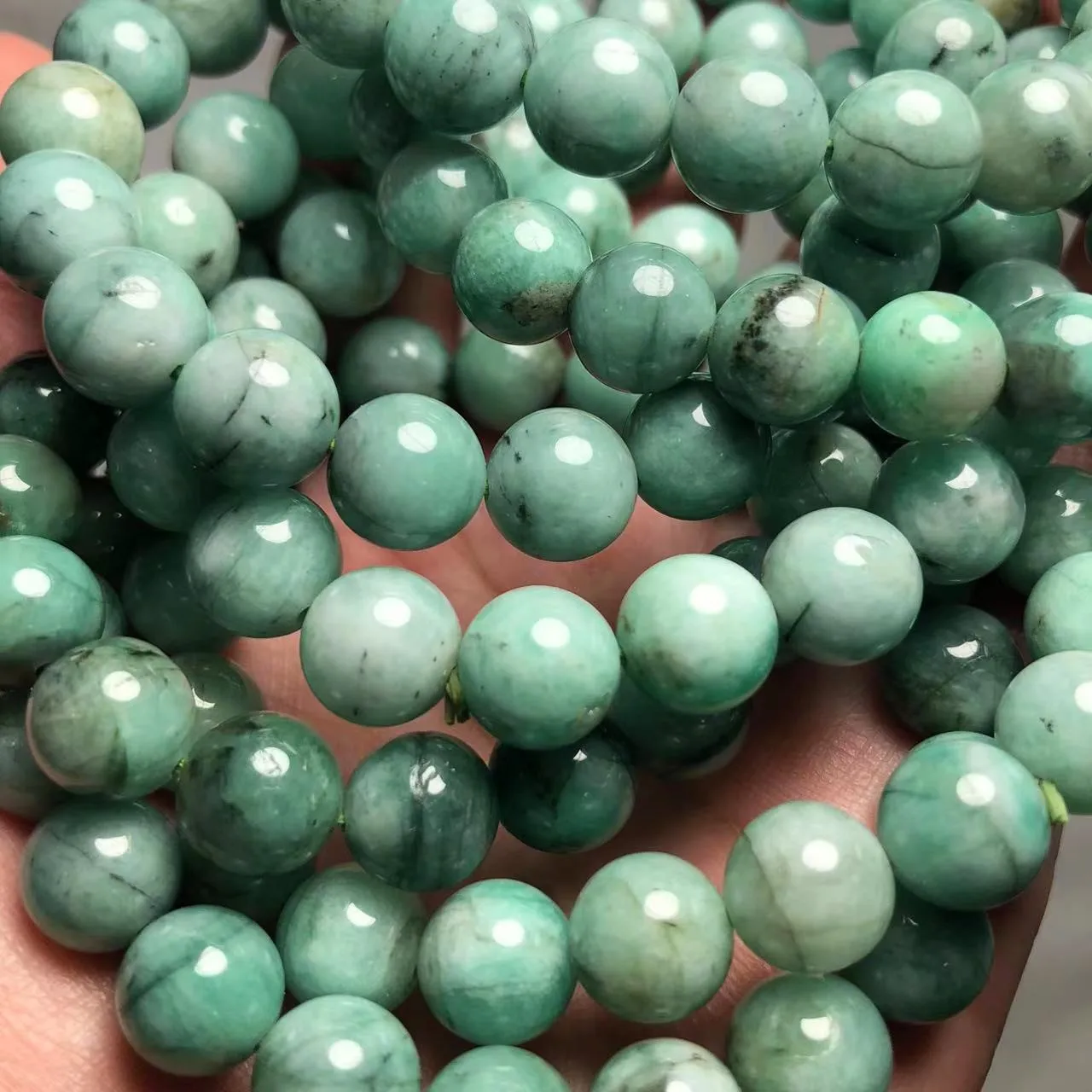 Meihan оптовая продажа натуральный A +++ Африканский изумруд драгоценный камень