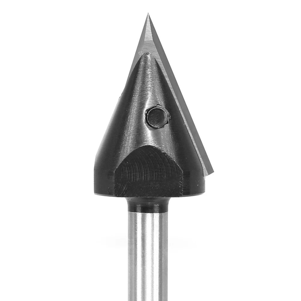 

Brand New Milling Cutter Router Bit 45 Degree V-shaped Engraving Milling Cutter High Strength Resistance To Bending
