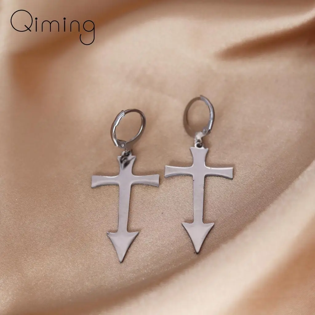 Серьги-кольца для женщин и мужчин, минималистичные украшения ручной работы, простые серьги, подарок