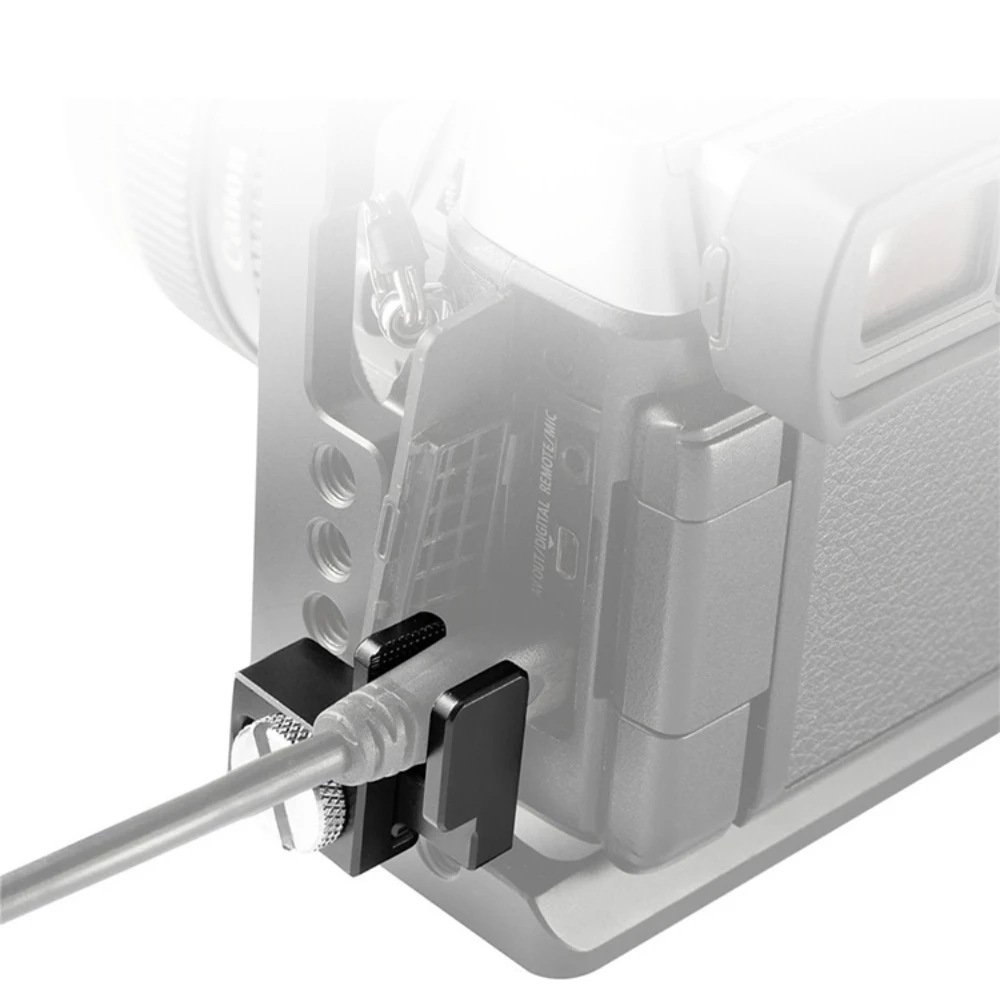 

Универсальный зажим для кабеля в виде клетки кролика защита HDMI защитная линия SDI Защитная папка 1/4 аксессуары для отверстия для нарезания 1693