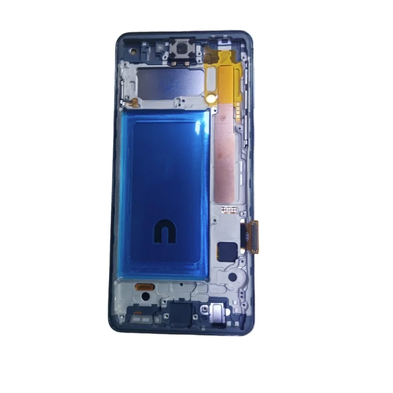 Фото TFT LCD-дисплей для Samsung Galaxy S10 SM-G973F/DS G973U G973, сенсорный экран, дигитайзер в сборе, запчасти для ремонта, с рамкой №2